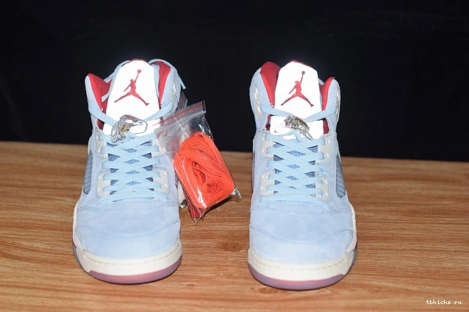 Rep TB Trophy JSP Air Jordan 5 Ice x CI1899-400 Room Blue 0714